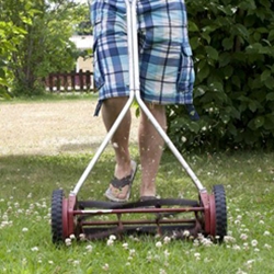 Yard work can be for your lawn and your health